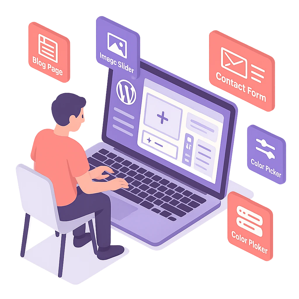 Need wordpress website we make for you
